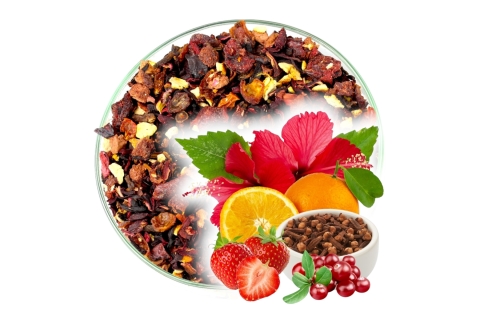 Herbata Owocowa GOŹDZIKI W POMARAŃCZY (KT)(50g) Prezent Na Wigilię i Święta